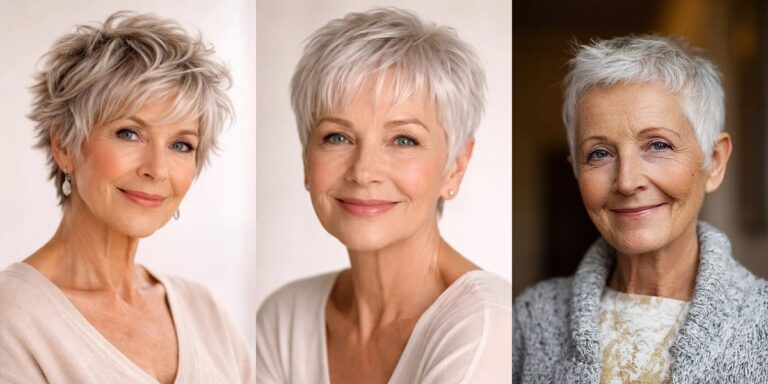 26 Wash and Wear Haircuts for Women Over 70