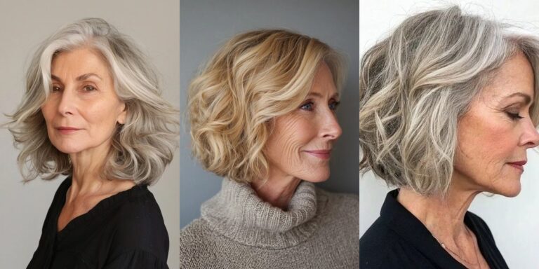 21 Wavy Bob Ideas for Women Over 70 With Fine Hair