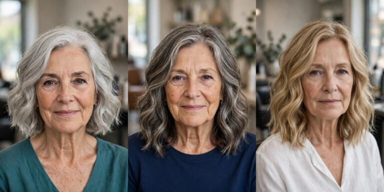 Wavy Hairstyles for Women Over 60 That Add Softness