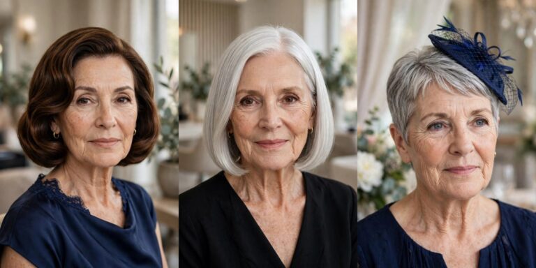 Wedding Guest Hairstyles for Women Over 50 With Short Hair