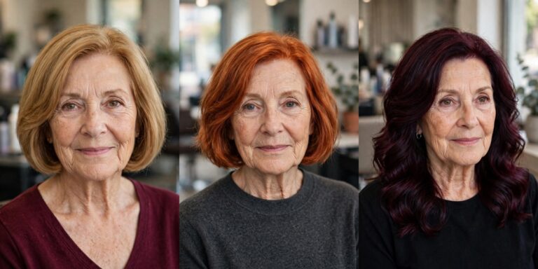 Youthful Hair Colors for Women Over 60 Beyond Gray